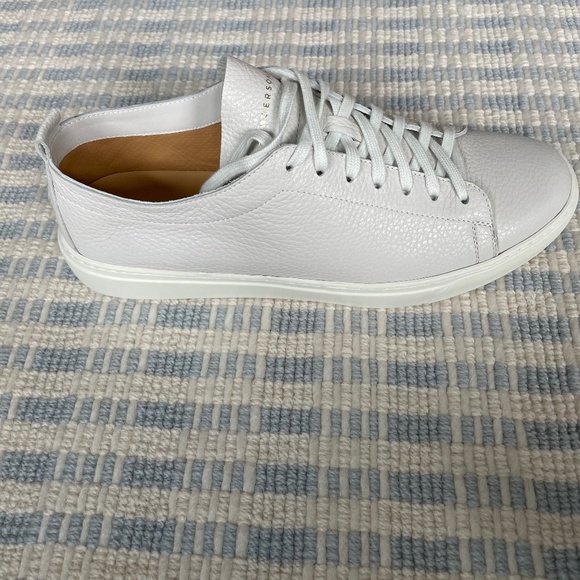 Henderson Byron Deer Leather Sneakers - new with box (size 10.5 US, 43.5 IT) - Picture 1 of 4